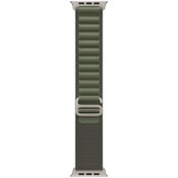 Apple Alpine Loop Band Apple Watch Series 1-10 / SE / Ultra (2) - 42/44/45/46/49 mm - Maat S - Groen