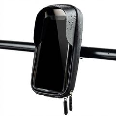 imoshion Telefoonhouder Fiets met Zonneklep - Spatwaterdicht - Universeel - Zwart
