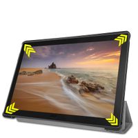 imoshion Trifold Bookcase Lenovo Tab E10 - Grijs