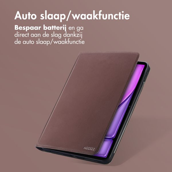 Accezz Classic Tablet Case Apple iPad Air 13 inch (2025) M3 / (2024) M2 - Bruin