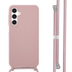 imoshion Siliconen hoesje met koord Samsung Galaxy A16 - Sand Pink
