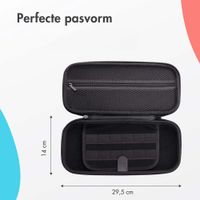 imoshion Nintendo Switch 2 Case met ritsvak - Hoes Nintendo Switch 2 / Switch (OLED) met handvat - Zwart