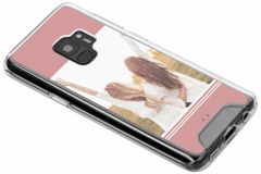 Ontwerp je eigen hardcase hoesje Samsung Galaxy S9 - Transparant