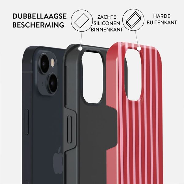 Burga Tough Backcover MagSafe Apple iPhone 15 - Strawberry Jam