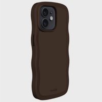 Holdit Wavy Case iPhone 12 / 12 Pro - Chocolate