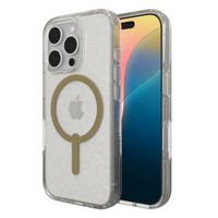 ZAGG Milan Snap Case met MagSafe iPhone 16 Pro - Gold Glitter