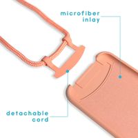 imoshion Color Backcover met afneembaar koord Apple iPhone X / Xs - Peach