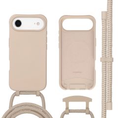 imoshion Color Backcover met afneembaar koord met MagSafe Apple iPhone Air - Nude