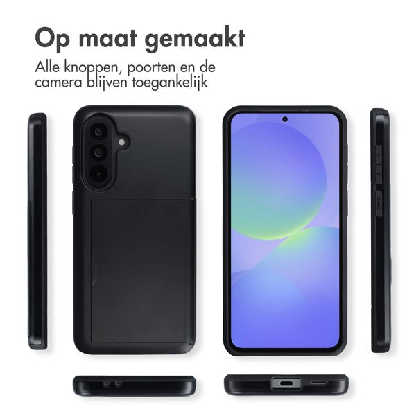 imoshion Backcover met pasjeshouder Samsung Galaxy A37 (5G) - Zwart