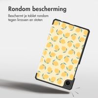 imoshion Design Trifold Bookcase Samsung Galaxy Tab A11 Plus / A9 Plus - Citrus Dream