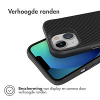 imoshion Rugged Hybrid Carbon Case Apple iPhone 13 - Zwart