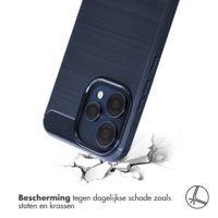 imoshion Brushed Backcover Oppo Reno15 F (5G) - Donkerblauw