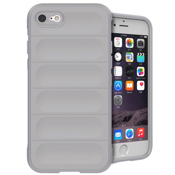 imoshion EasyGrip Backcover iPhone SE (2022 / 2020) / 8 / 7 - Grijs