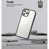 Ringke Fusion Backcover iPhone 12 (Pro) - Zwart