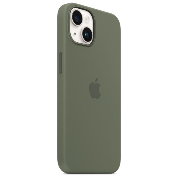 Apple Silicone Backcover MagSafe Apple iPhone 14 - Olive