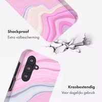 Selencia Vivid Backcover Samsung Galaxy A26 - Pastel Lipstick Marble