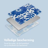 imoshion Design Laptop Cover Apple MacBook Pro 14 inch (2021 / 2023 M3 chip / 2024 M4 chip / 2025 M5 chip) - Flower Tile
