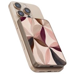 Selencia Vivid Powerbank 5.000 mAh - Draadloze Powerbank - MagSafe en Qi - Desert Gold / Silk Spirit