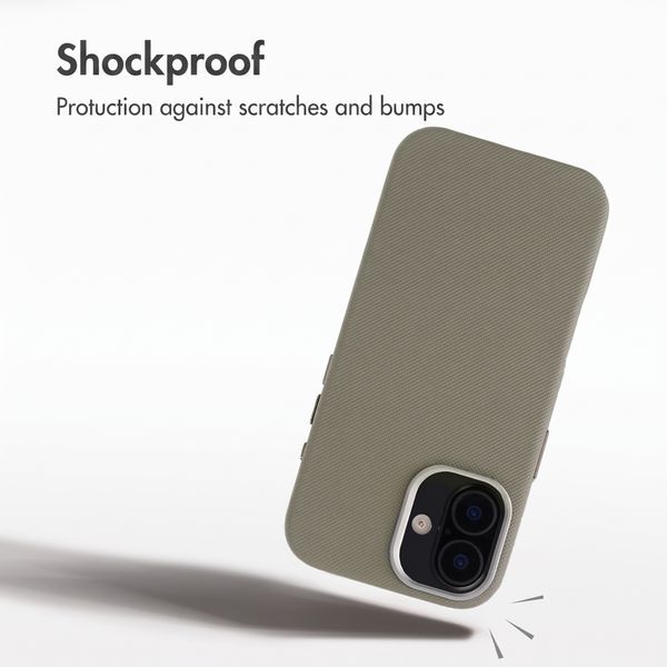 Accezz Mesh Back Cover with MagSafe Apple iPhone 17 - Dark Grey