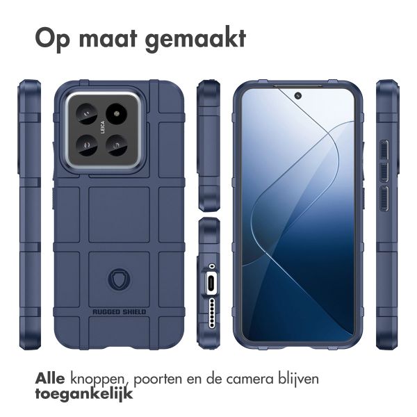 imoshion Rugged Shield Backcover Xiaomi 14 - Donkerblauw