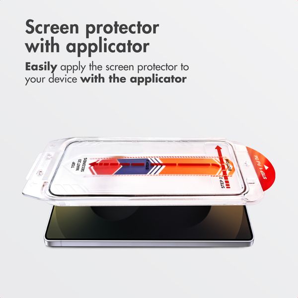 Accezz Tempered Glass Screen Protector + Applicator Samsung Galaxy S26 Ultra