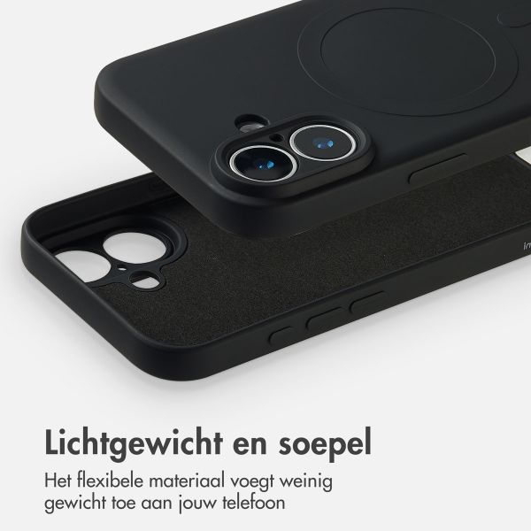 imoshion Color Backcover met MagSafe Apple iPhone 17 - Zwart