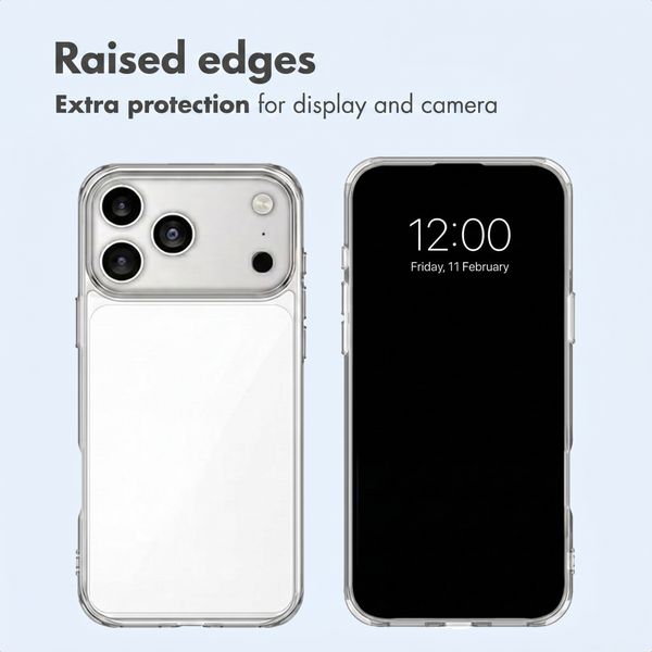 imoshion Protective Case Apple iPhone 18 Pro Max / 17 Pro Max - Transparent