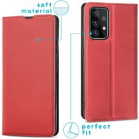 imoshion Slim Folio Bookcase Samsung Galaxy A52(s) (5G/4G) - Rood