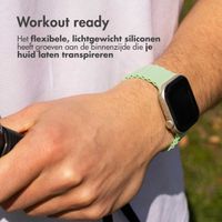 imoshion Athletic siliconenbandje Apple Watch Series 1 t/m 9 / SE (38/40/41 mm) | Series 10 / 11 (42 mm) - Mintgroen