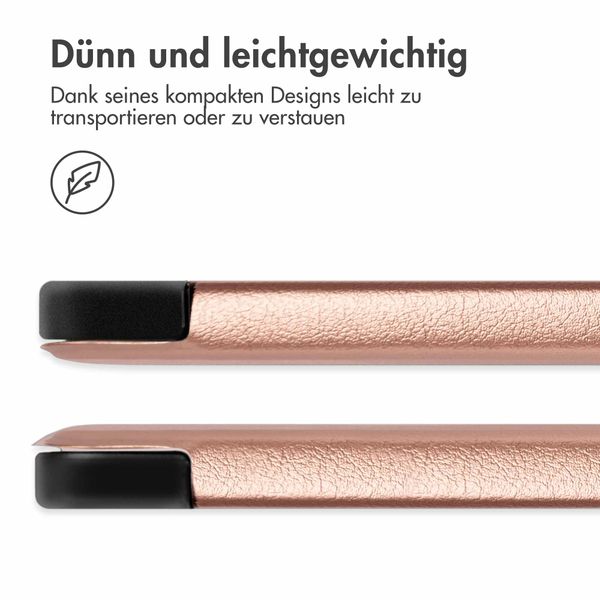 imoshion Trifold Bookcase Samsung Galaxy Tab S8 / S7 - Rosé Goud