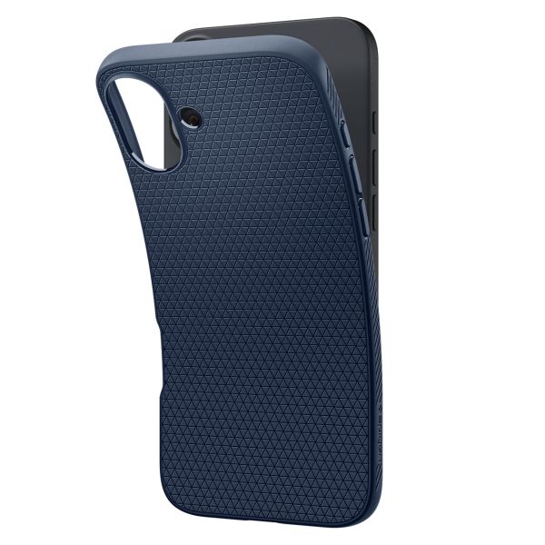 Spigen Liquid Air™ Backcover iPhone 16 - Navy Blue