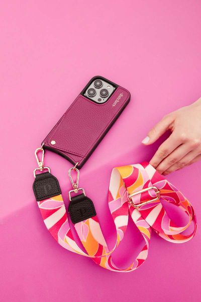 Dutchies Backcover met pashouder Apple iPhone 13 Pro Max - Ruby