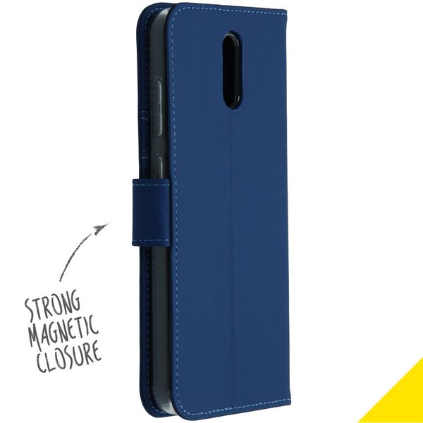 Accezz Wallet Softcase Bookcase Nokia 2.3 - Blauw