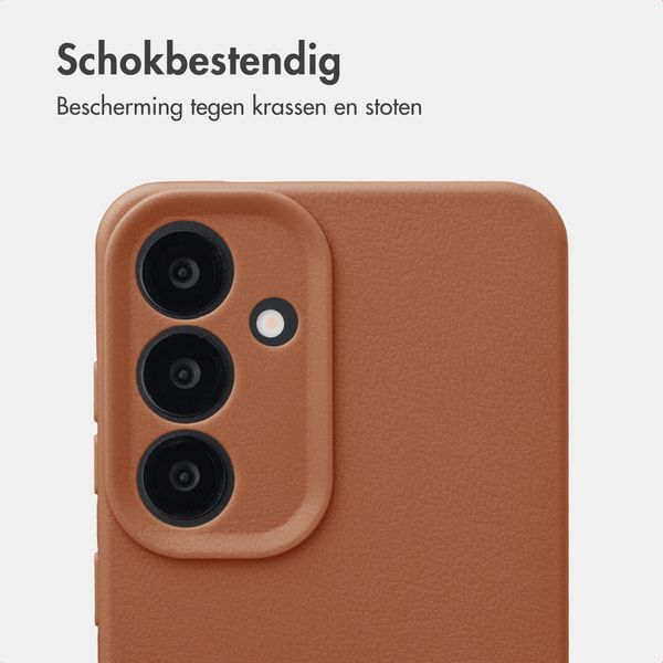 imoshion Texture Backcover Samsung Galaxy S25 - Bruin