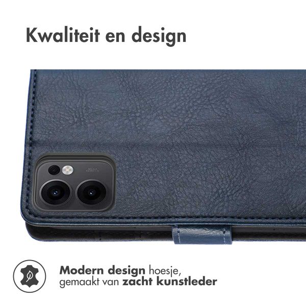 imoshion Luxe Bookcase Oppo Reno 13 - Donkerblauw