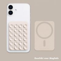 Selencia MagSafe zuignap telefoonhouder - Warm Grey