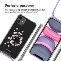 imoshion Design hoesje met koord Apple iPhone 11 - Sandstone Dandelion