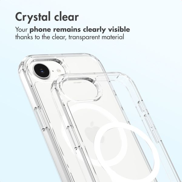 Accezz Xtreme Impact Back Cover with MagSafe Apple iPhone 17e / 16e - Transparent
