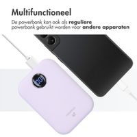 imoshion MagSafe Powerbank 10.000 mAh - Draadloze powerbank - Quick Charge en Power Delivery - Lila
