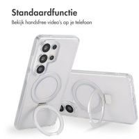 Accezz Ring Stand Backcover met MagSafe Samsung Galaxy S26 Ultra - Transparant