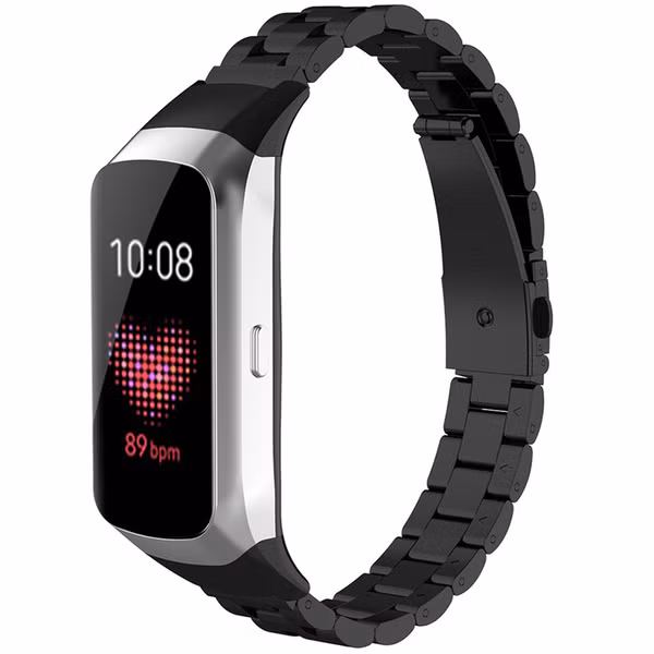 imoshion Stalen watch bandje Samsung Galaxy Fit - Zwart