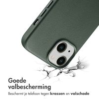 Accezz MagSafe Leather Backcover Apple iPhone 14 - Cedar Green