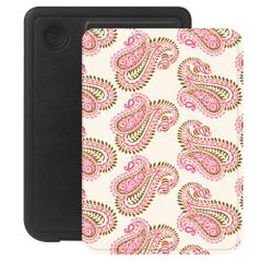 Selencia Vivid Bookcase Kobo Clara Colour / Clara BW - Paisley Blush