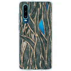 Design Backcover Huawei P30 - Wild Bladeren