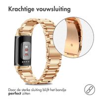 imoshion Stalen bandje Fitbit Charge 5 / Charge 6 - Rose Goud