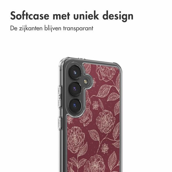 imoshion Design hoesje Samsung Galaxy S24 - Deep Rose