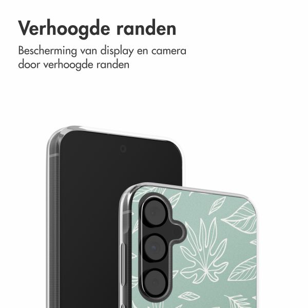 imoshion Design hoesje Samsung Galaxy A55 - Leaves Line-Art