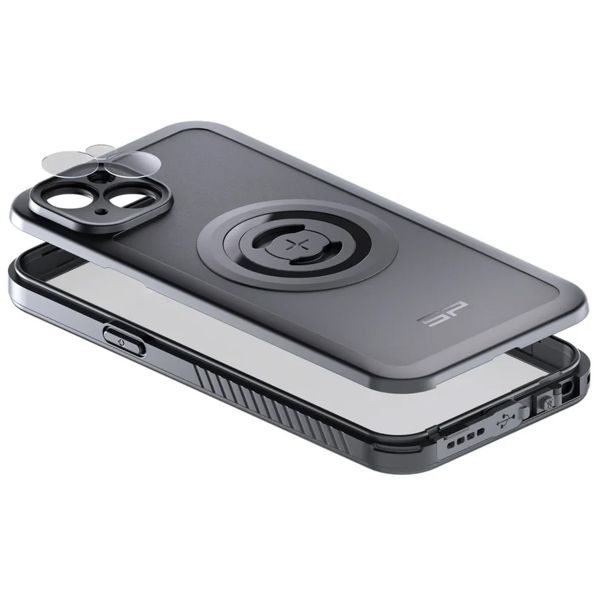 SP Connect Xtreme Series - Telefoonhoes Apple iPhone 15 Plus - Zwart