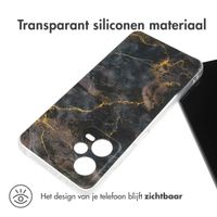 imoshion Design hoesje Xiaomi Redmi Note 12 Pro (5G) - Black Marble