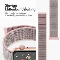 imoshion Nylon⁺ bandje Apple Watch Series 1 t/m 10 / SE / Ultra (2) (44/45/46/49 mm) - Pink Sand